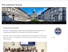Tablet Screenshot of lawrence-group.org